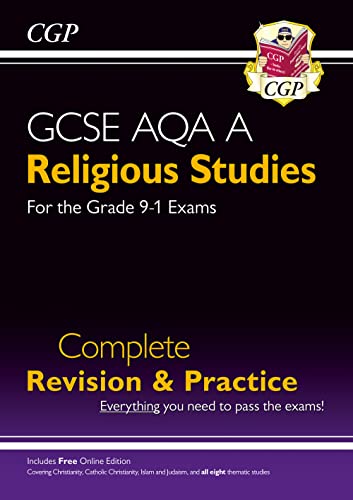 GCSE Religious Studies: AQA A Complete Revision & Practice (with Online Edition) (CGP AQA A GCSE RS) von Coordination Group Publications Ltd (CGP)